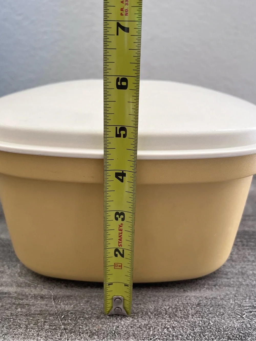 Vintage 3 Quart Tupperware Harvest Gold Steam & Store Steamer 888 Strainer w Lid